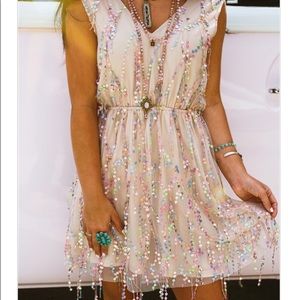 NWT Sequin Dress Southern Fried Chicks